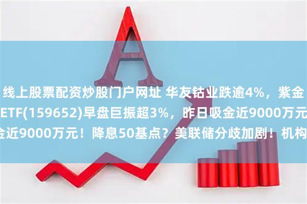 线上股票配资炒股门户网址 华友钴业跌逾4%，紫金矿业回落，有色50ETF(159652)早盘巨振超3%，昨日吸金近9000万元！降息50基点？美联储分歧加剧！机构：金铜易涨难跌